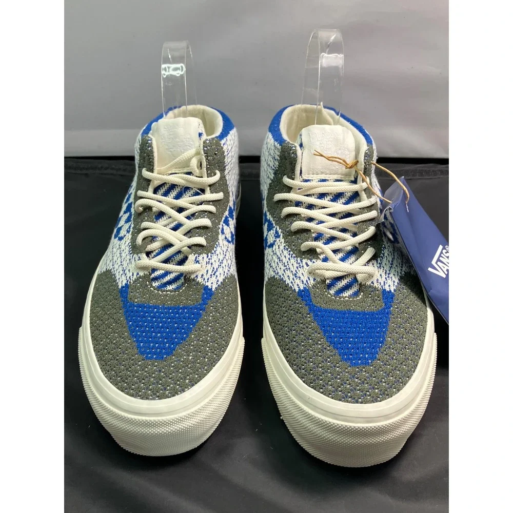 Vans Vault OG Half Cab‎ LX Knit Blue White Grey Mens Sneakers 10 VN0A5HUXBKA